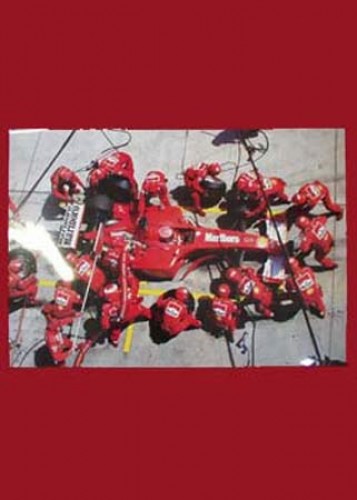 Immagine PIT STOP FERRARI - poster originale