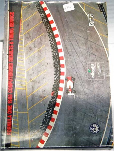 Immagine FORMULA ONE 1988 CHAMPIONSHIP Informazione service F.I.A. Foca. Strettamente riservato agli operatori.