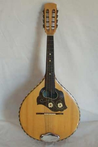 Immagine Mandolino fondo piatto, Liuteria Italiana metà 900