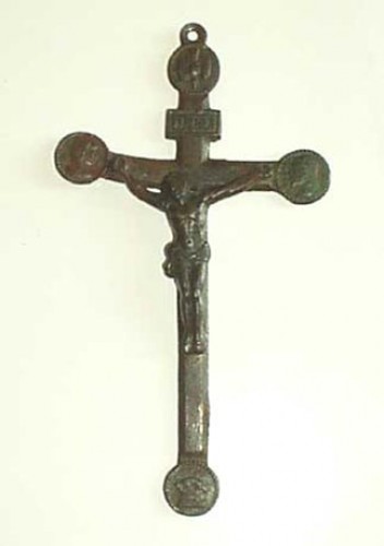 Immagine di Crocifisso in bronzo, periodo 1600.