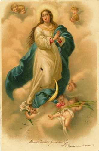 Immagine di L’Angelo, viaggiata con censura nel 1903