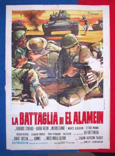 Immagine di Manifesti Cinema - La Battaglia di El Alamein cm. 100 x 140 - 1969 €. 139,00 Cod. MC-01/006