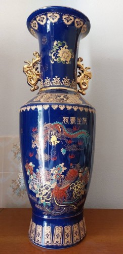 Immagine di vasi decorativi cinesi in ceramica / porcellana