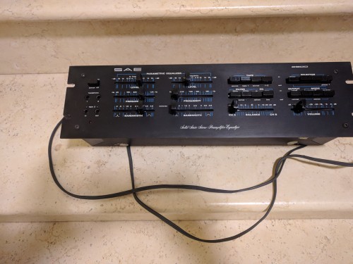 Immagine di Vendo PRE SAE 2900 stereo preamplifier equalizer,