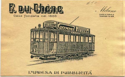 Immagine di PIRELLI GOMME C. P. I. - CARTOLINA PUBBLICITARIA ORIGINALE