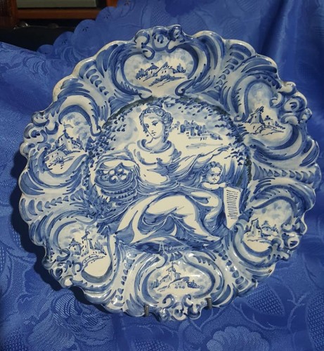 Immagine di PIATTO DECORATO A MANO