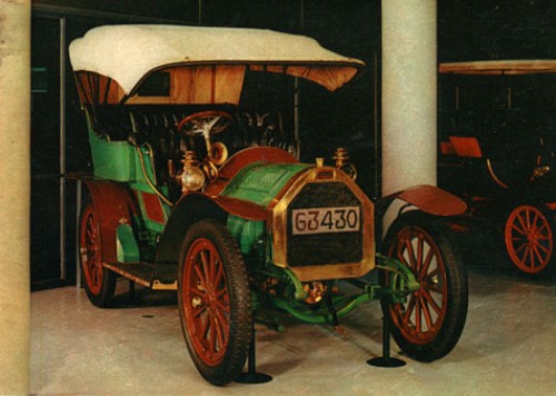 Immagine di CARTOLINA PUBBLICITARIA Vinot e Deguingand 14/20 HP 1907
