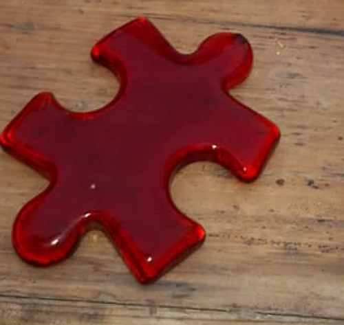 Immagine di pezzo puzzle vetro di MURANO