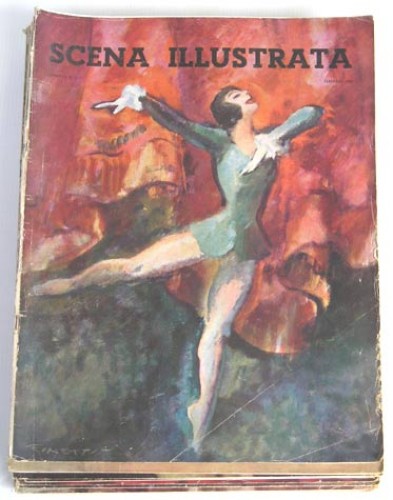 Immagine di Scena Illustrata, rivista mensile di lettere, arte e scienze. Sono 11 numeri dal n° 2 al n° 12 anno 1953.