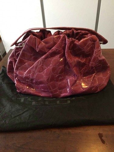 Immagine Tosca blu - Borsa in pelle - color ciclamino