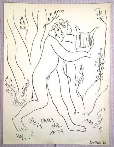 Immagine di Disegno di Matisse, anno 1945 copia