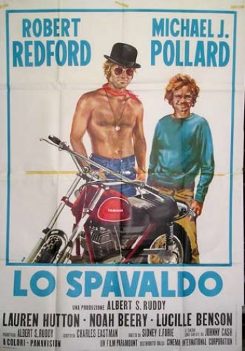 Immagine “Lo Spavaldo” di Albert S. Ruddy. Prima edizione del 1971 con ROBERT REDFORD