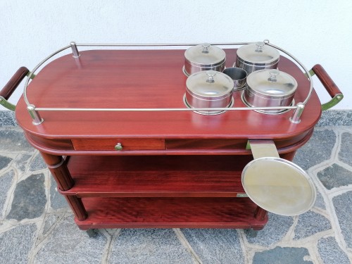 Immagine CARRELLO PORTAVIVANDE IN ROVERE SAMBONET