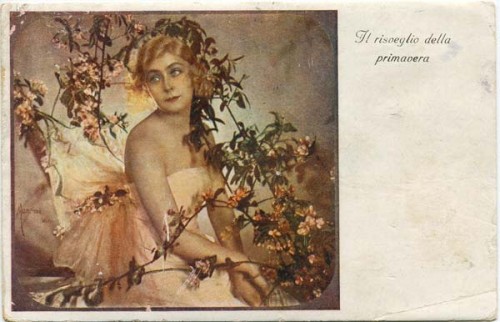 Immagine di M. MANTISSE - Il risveglio della primavera, viaggiata nel 1931