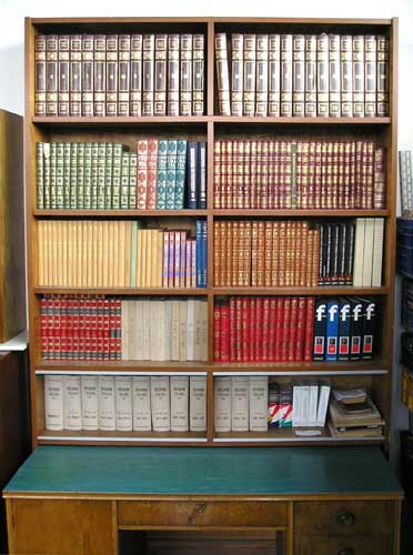 Immagine di LIBRERIA IN TAMBURATO prima metà ‘900