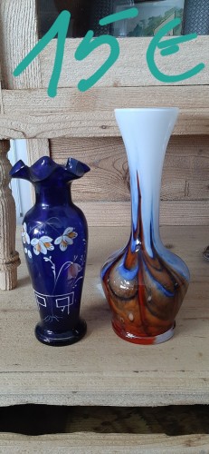 Immagine COPPIA DI VASI DECORATI