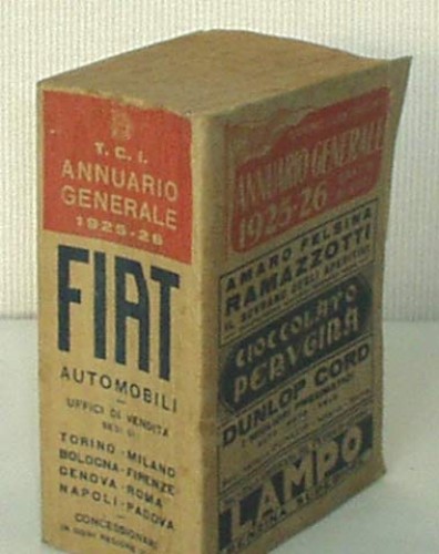 Immagine di ANNUARIO GENERALE 1925/26 del Touring Club Italiano