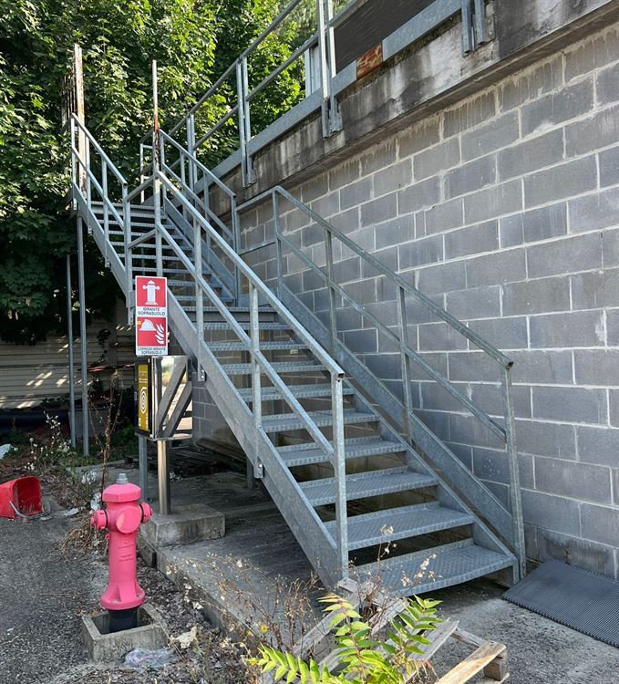 Immagine di Scala in ferro zincata a caldo H 3,35 metri