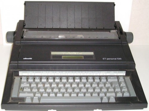 Immagine di Macchina da scrivere “Olivetti” mod. ET Personal 530, perfettamente funzionante.