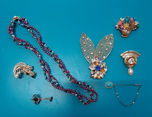 Immagine Blocco bigiotteria vintage