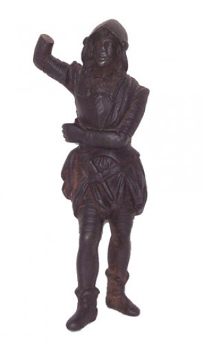 Immagine di Soldato armatura in ferro 1600 alta cm. 19