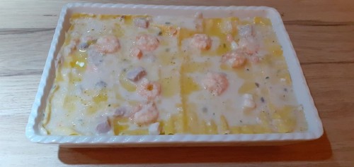 Immagine di Lasagne di pesce misto