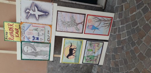 Immagine Vendo i quadri ,dipingo a mano.anche perfetto tattuaggio con henna