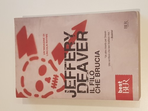 Immagine Il filo che brucia Jeffery Deaver