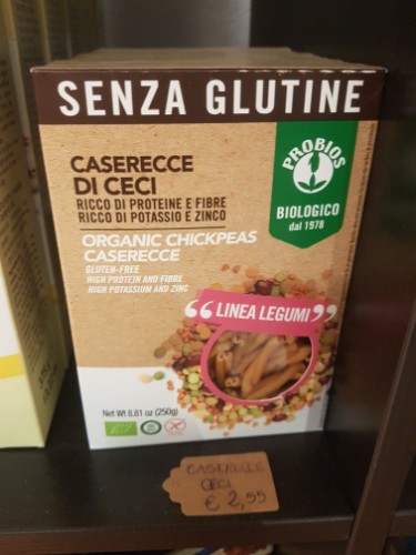 Immagine PASTA SENZA GLUTINE CASARECCE DI CECI