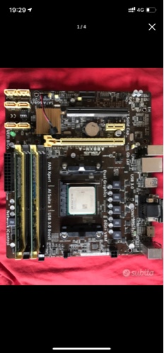 Immagine Scheda madre cpu ram