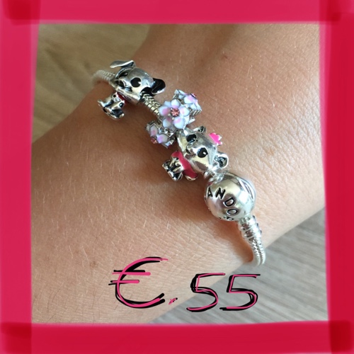 Immagine di Bracciale 925+ ciondoli Disney