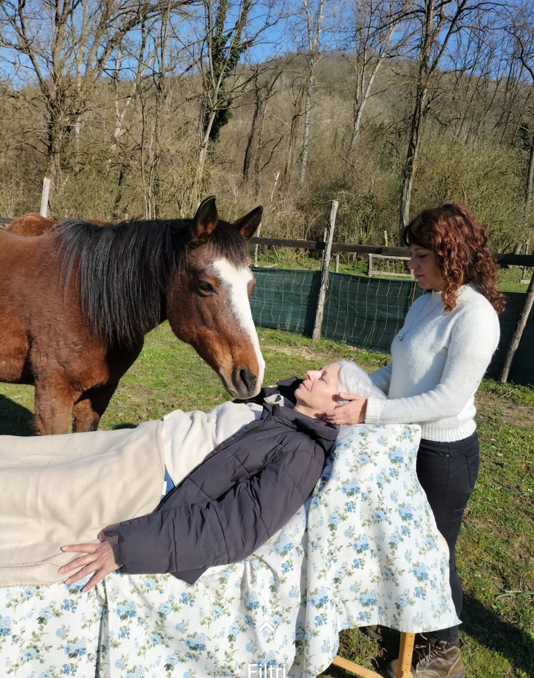 Sessioni di meditazione, Reiki, equi coach e massaggi